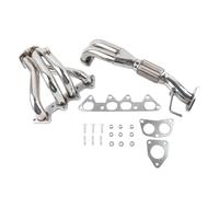 Tuyau D'échappement Collecteur d'échappement course en acier inoxydable argenté pour Accord LS4 Combo 1998-2002, accessoires voiture