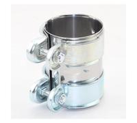 Tuyau D'échappement Collier Serrage En Acier Inoxydable, Raccords Fixation Tuyaux Ronds, Raccord Bout À Bout Solide, Longueur Générale Du Cerceau 95mm-125mm Voiture Silencieux(45mmx125mm)