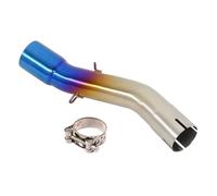 Tuyau D'échappement Compatible Avec Suzuki Pour DL250 Pour GSX250R Silencieux D'échappement De Moto Modifié Pour Escape Moto, Tuyau Intermédiaire En Acier Inoxydable 50,8 Mm