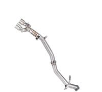 Tuyau D'échappement Compatible Avec Suzuki Pour GSR400 Pour GSR600 2006 2007 2008 2009 2010 2011 2012 2013 2014 Échappement Moto Modifier Tuyau Liaison Intermédiaire À Double Sortie