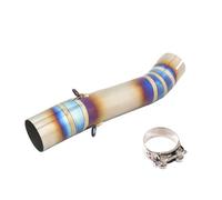 Tuyau D'échappement Compatible Avec SUZUKI Pour GSX250 Pour GSX250R Pour DL250 Échappement De Moto Pour Systèmes D'échappement Silencieux 51 Mm Tuyau De Liaison Intermédiaire Silencieux