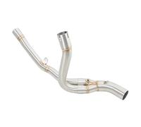 Tuyau D'échappement Compatible Avec Suzuki Pour V-STROM 650 Pour DL650 Pour DL650XT 2017-2021 Silencieux D'échappement De Moto, Tube Intermédiaire En Acier Inoxydable 51 Mm