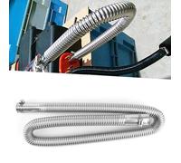 Tuyau d'échappement de gaz de réchauffeur d'air de stationnement en acier 2,5 cm /1in diamètre intérieur(120cm / 47.2in )