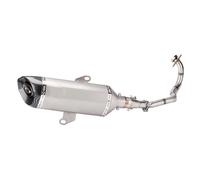 Tuyau D'échappement De Moto 51 Mm Tube Intermédiaire Liaison Pièces Rechange Modifiées pour Forza300 2020 2021(Style 4)