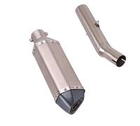 Tuyau D'échappement De Moto Modifié pour Yamaha Tricker XG250 XT250 2004-2008 Adaptateur Silencieux