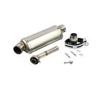 Tuyau d'échappement de Moto Silencieux D'échappement Universel 51 Mm pour Moto pour Escape 310 370 440 Mm, 100 CC-1 000 CC, ATV, GP, Scooter, pour Fz6, Px125