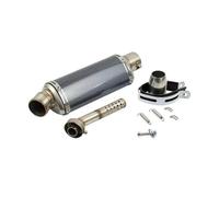 Tuyau d'échappement de Moto Silencieux D'échappement Universel 51 Mm pour Moto pour Escape 310 370 440 Mm, 100 CC-1 000 CC, ATV, GP, Scooter, pour Fz6, Px125
