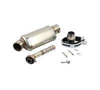 Tuyau d'échappement de Moto Silencieux D'échappement Universel 51 Mm pour Moto pour Escape 310 370 440 Mm, 100 CC-1 000 CC, ATV, GP, Scooter, pour Fz6, Px125