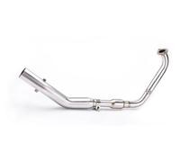 Tuyau D'échappement De Moto Système Complet Liaison Avant pour Yamaha R125 Mt125 R15 V3 MT15 V4 XSR155 XSR125 2017-2023(Type A)