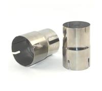 Tuyau D'échappement De Voiture Embout Tuyau Échappement Acier Inoxydable 304 Accessoires Voiture Joint Réducteur Manchon Silencieux Universel Grande Petite Taille tuyau d'échappement de voiture(76-70)