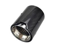 tuyau d'échappement de voiture Pour BMW M2 F87 M3 F80 M4 F82 F83 M5 embouts d'échappement modifié en Fiber de carbone queue gorge silencieux pour tuyaux accessoires(Silver Inlet 60mm)