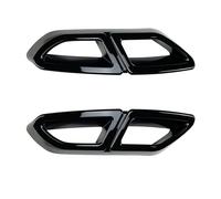 Tuyau d'échappement de voiture Pour VW pour Passat B8 Rline 2015-2019 échappement quatre trous extérieur pour silencieux de tuyau cadre couvercle pare-chocs pour arrière décor(2)