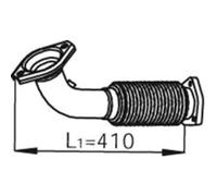 Tuyau d'échappement DINEX 29298