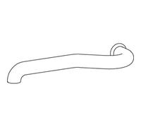 Tuyau d'échappement DINEX 64793