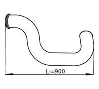 Tuyau d'échappement DINEX 81720