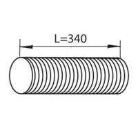 Tuyau d'échappement DINEX 82140