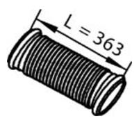 DINEX 82202 Tuyau d'échappement