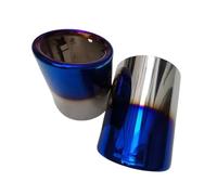 Tuyau D'Échappement Double Automobile Embout Silencieux D'échappement Pour Voiture Pour A6 C6 4F Pour Avant Pour Allroad Sedan 2004 2006 2008 2009 2010(LS)