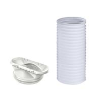 Tuyau D'échappement Durable Flexible pour Dispositifs de Climatisation Mobile (Blanc [interface 15cm])