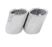 Tuyau D'échappement Embout De Silencieux D'échappement Argenté En Acier Inoxydable Pour BMW Série 5 520i 523i 525i F10 F11 F07 E12 E28 E34 E39 E60 E61 Tubulure D'échappement