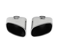Tuyau D'éChappement Embout De Silencieux D'échappement Double en Acier Inoxydable Chromé pour BMW X5 E70 2000-2007 À 2016 Silencieux Turbo