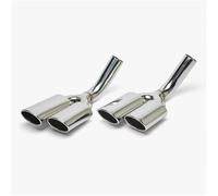 Tuyau d'Échappement Embout De Silencieux D'échappement En Acier Inoxydable Pour Mercedes Pour Benz Pour Classe G W463 G500/G63/G550 1 Paire