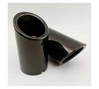 Tuyau D'échappement Embout De Silencieux D'échappement Pour BMW Série 7 730li 740ld F01 F02 09-2014 Décoration De Gorge, Pièces De Voiture, Accessoires(Black 1 pair)