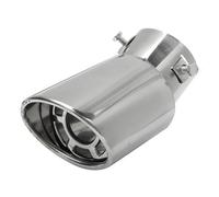 Tuyau D'échappement Embout De Silencieux D'échappement Rond En Acier Inoxydable Pour VW Pour Touareg 2 Pour Golf A5 GT Pour Touran 1.4 Pour Fox .2 Tubulure D'échappement(B)