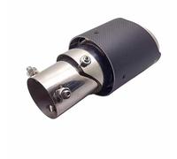 Tuyau D'échappement Embout De Silencieux D'échappement Universel Réglable En Fibre Carbone Mat Brillant 63 Mm Pot D'échappement(63mm Gloss)