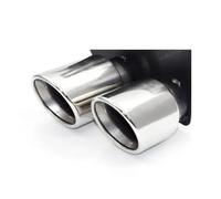 Tuyau d'Échappement Embout D'échappement Décoratif Pour BMW F10 F11 520 530 525 528 Up Pour M5 Look Tuyau D'échappement Embout Silencieux Double Sortie