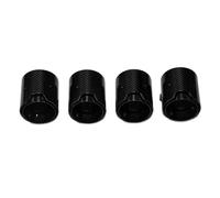 DZSHONGXINSM Tuyau d'Échappement Embout D'échappement en Fibre De Carbone 4 Pièces pour BMW pour Embouts D'échappement en Fibre De Carbone M5 F90 Embouts D'éChappement(Noir)