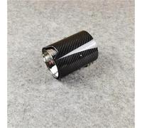 Tuyau D'échappement Embout D'échappement En Fibre De Carbone Pour BMW F20, F21, M135i, M140i, Diamètre Intérieur 60 Mm(Silver ID 60mm)