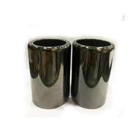 Tuyau D'Échappement Embout Silencieux D'échappement Arrière En Carbone Pour BMW Série 3 E30 E36 E46 E90 E91 E92 E93 F30 F31 F34 G20 F35 Pour M3 2 Pièces(Flat Black)