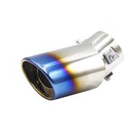 Tuyau D'échappement Embout Silencieux D'échappement Rond Acier Inoxydable Pour BMW 335d Pour M1 Pour M-Zero Pour M6 640i 640d E46 E90 F09 1 2 3 4 Série F Tubulure D'échappement(D)
