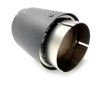 Tuyau d'Échappement Embouts D'échappement Décoratifs En Fibre De Carbone Modifiés Pour Mazda Pour CX-5 CX-4 CX-3 Pour Axela Pour Atenza