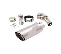 Tuyau d'échappement Embouts D'échappement pour Moto pour YZF-R3 R3 R25 MT-03, Silencieux Central, en Acier Inoxydable, DB Killer