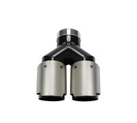Tuyau d'Échappement Embouts D'échappement Universels En Acier Inoxydable Pour Voiture Pièces Automobiles Accessoires De Modification(Equal ID60-OD89)