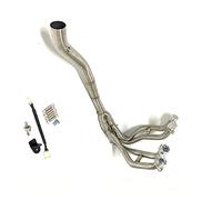 Tuyau D'échappement en Titane ZX-25R 2020 2021 2022 51mm Tuyau De Liaison Avant Modifié sans Lacet Coude D'échappement De Moto pour ZX25R