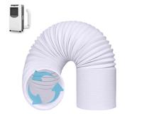 Tuyau d'échappement flexible et portable de 12,7 cm, 15 cm, 15,2 cm - 2 m avec filetage dans le sens contraire des aiguilles d'une montre pour une utilisation en intérieur/extérieur, tuyau d'aération