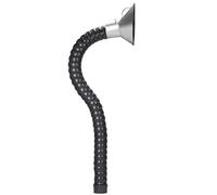 Tuyau d'Échappement Flexible, Tuyau Flexible d'Évacuation de la Fumée 360 Réglable Tuyau d'Échappement de Poussière de Soudage pour Dépoussiéreur Multicolore Id 100-200Mm L 1-2M(Noir,Id 160mm(6.3in