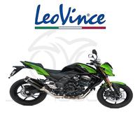 Tuyau D'Échappement LeoVince LV One Evo Kawasaki Z R 750 2013 2014 Noir/Carbon