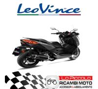 Tuyau D'Échappement LeoVince Noir Yamaha X-Max 300 / Iron Max 2017 - 2020