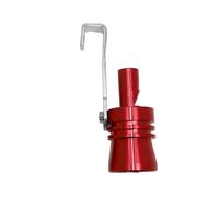 Tuyau D'échappement Modifié Pour Voiture Et Moto, Sifflet À Vapeur, Sifflet À Turbine, Simulateur Sonore Embout Pot D’Échappement(Red-XL)