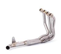 Tuyau D'échappement Moto Pour Kawasaki Pour Z900 Z 900 2017 2018 2019 2020 2021 Système D'échappement Complet Moto Silencieux Avant Tuyau Collecteur Slip-On Silencieux Moto