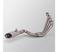 Tuyau D'échappement Moto pour pour CBR650R, pour CB650F, pour CB650R, pour CBR650F 2018-2022, Collecteur D'échappement Racing Complet Avant Pot D'échappement(Couleur 1)