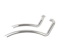 Tuyau D'échappement Moto pour Shadow pour VT750/pour Spirit 750/pour Phantom VT750C pour VT750C2 pour VT750C2B pour VT750DC pour ACE750 Tuyau Silencieux D'échappement(Chrome)