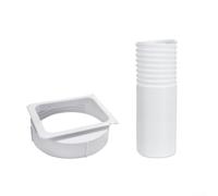 Tuyau d'échappement portable pour climatiseur, pour kit de connecteur d'aération Midea AC, adaptateur de conduit de refroidissement extensible, tuyau de rechange portable, chaleur