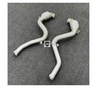 Tuyau D'échappement Pour Benz C63 C63S W205 Pour Tuyaux De Descente Pour AMG M177 4.0T Avec Échappement De Bouclier Thermique Voiture Silencieux(200cell)