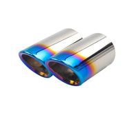 Tuyau d'Échappement Pour Golf 1.4T Pour Golf 6 Pour Golf 7 Pour TIGUAN Pour Passat X1 Pour Lavida Pour Beetle Embout de silencieux d'échappement(Blue 2PC)