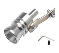 Tuyau D'Échappement Pour Voiture W211 W203 W204 W210 W124 AMG W202 Sifflet D'échappement Turbo(Argent)
